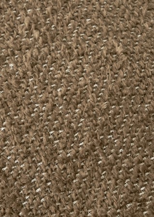 Pietra Basic Dolgulu Kırlent Kahverengi (43x43 cm)
