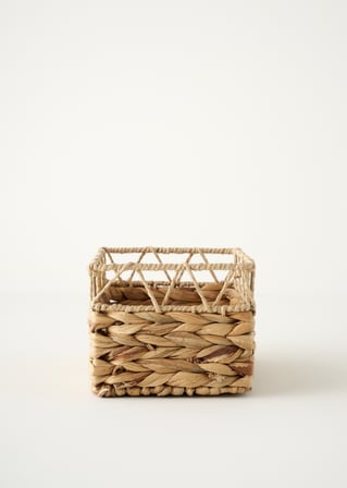Vesna Dekoratif Sepet Naturel (25x18x14 cm)