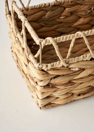 Vesna Dekoratif Sepet Naturel (20x14x14 cm)