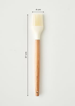 Olivia Silikon Fırça Krem (27x4x2 cm) Krem