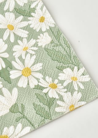 Daisy 20'li Kağıt Peçete Yeşil (33x33 cm)