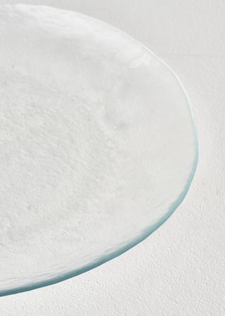 Kronos Servis Tabağı Naturel (28 cm)