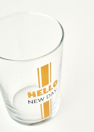 Hello New Day Meşrubat Bardağı Hardal (510 cc)