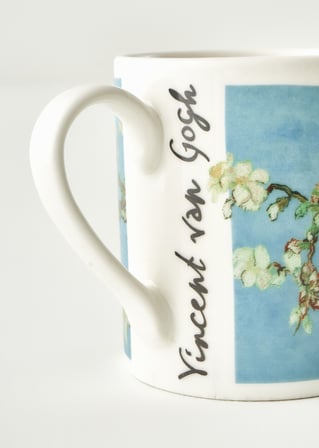 Van Gogh Almond Blossom Kupa Turkuaz (390 cc)