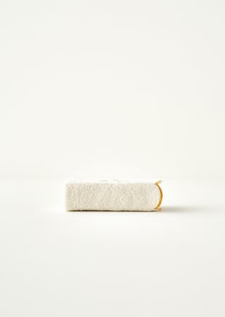 Daisy Scallop Kenar El Havlusu Bej (30x50 cm)