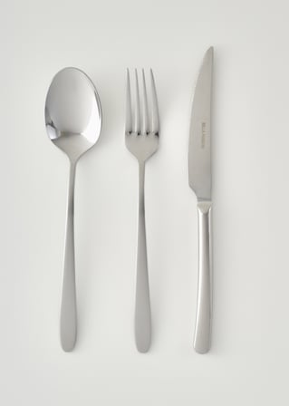 Floransa 36 Parça Çatal Kaşık Bıçak Seti Silver