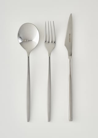 Toscana 36 Parça Çatal Kaşık Bıçak Seti Silver