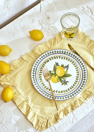 Lemoncello Porselen 48 Parça 12 Kişilik Yemek Takımı