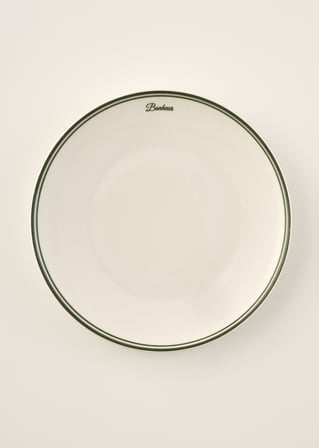 Bonheur Porselen Servis Tabağı Yeşil (28 cm)
