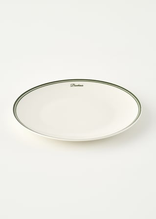 Bonheur Porselen Servis Tabağı Yeşil (28 cm)