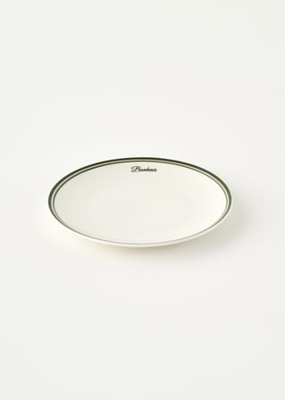 Bonheur Porselen Pasta Tabağı Yeşil (21 cm)