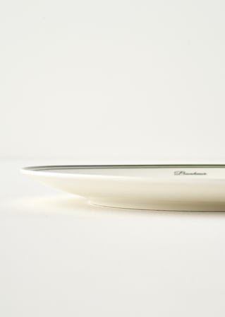 Bonheur Porselen Pasta Tabağı Yeşil (21 cm)