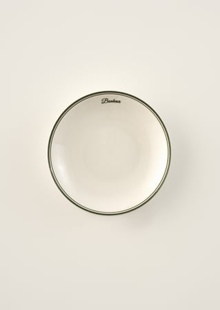 Bonheur Porselen Çukur Tabak Yeşil (20 cm)