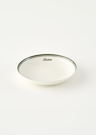 Bonheur Porselen Çukur Tabak Yeşil (20 cm)