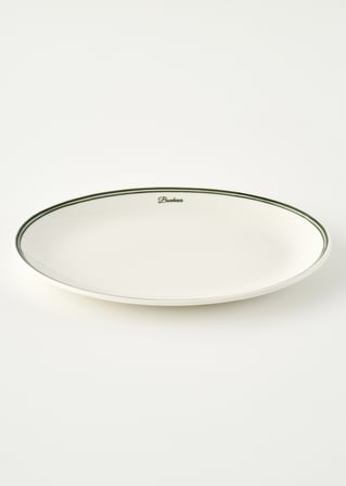 Bonheur Porselen Sunum Tabağı Yeşil (36 cm) Yeşil