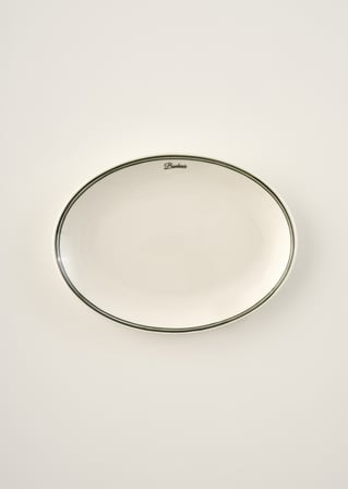 Bonheur Porselen Sunum Tabağı Yeşil (33 cm)