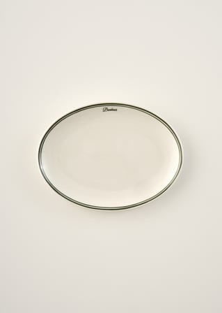 Bonheur Porselen Sunum Tabağı Yeşil (31 cm) Yeşil
