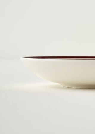 Bonheur Porselen Salata Kasesi Bordo (30 cm)