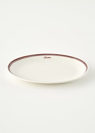 Bonheur Porselen Sunum Tabağı Bordo (33 cm)