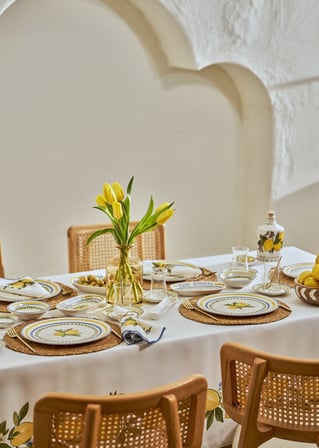 Lemoncello Porselen 52 Parça 12 Kişilik Kahvaltı Takımı