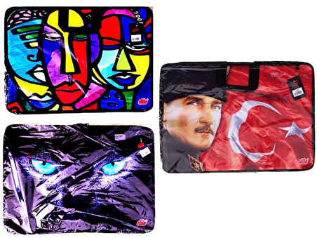 Stilo Desenli Proje Çantası Kumaş 35X50 Sit-Prc-0005 Karışık - 1 adet