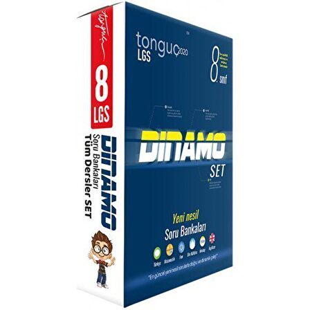 Tonguç 8.Sınıf Dinamo Tüm Dersler Soru Bankası Set