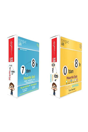 Tonguç 0 Dan 7 Ye Ve 0 Dan 8 E Setleri (toplam 2 Set)