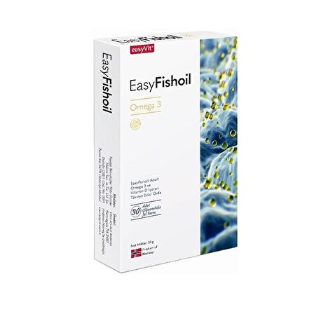 EasyFishOil Omega 3 Yetişkin 30 Çiğnenebilir Jel Form