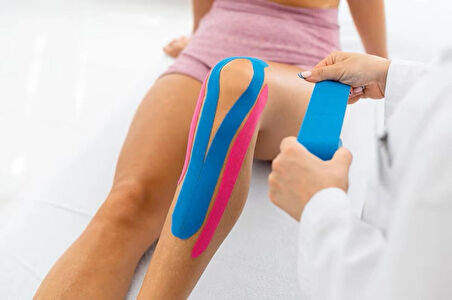 VZN | Spor Terapi – Kinezyo Bandı | 5m x 5cm | Suya Dayanıklı, Esnek Kas Desteği | Ten Rengi (2 Kutu Gönderilir)