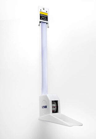 VZN TS-H2 Duvara Monte Boy Ölçer | 2 Metre Kapasite | Hassas Ölçüm | Kolay Kurulum | Sağlık ve Eğitim Kurumları İçin İdeal