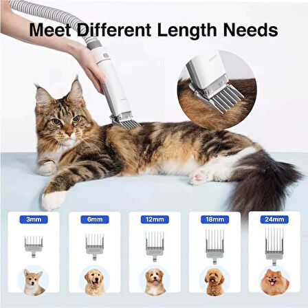P0 Pro Vakumlu Kedi Köpek Tıraş ve Tarama Seti - En Sessiz Model - 2 Yıl Garantili-Neakasa