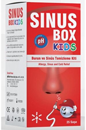 Sinusbox Kids Burun Temizleme Kiti 8681807005034