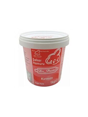 Dr. Paste Kırmızı Şeker Hamuru 1 Kg