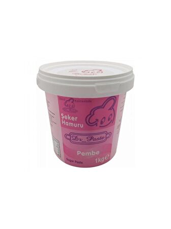 Dr. Paste Pembe Şeker Hamuru 1 Kg