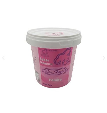 Dr Paste Şeker Hamuru  500 gr - Pembe