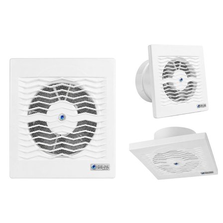 De-Pa 11149 Q120 120'Lik Banyo Tuvalet Aspiratör 12Cm