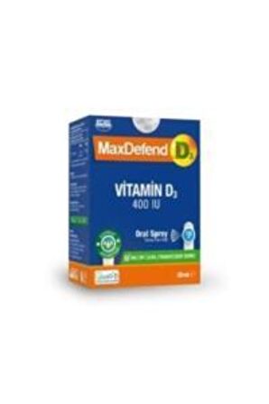 MaxDefend Vitamin D3 400 IU Oral 20 ml Sprey