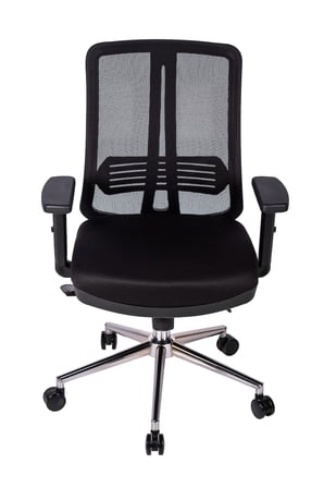 Ofisbazaar UP Fileli Çalışma Koltuğu | Ergonomik Şef ve Toplantı Koltuğu Siyah Fileli