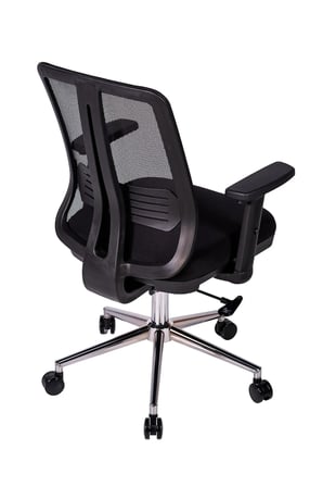Ofisbazaar UP Fileli Çalışma Koltuğu | Ergonomik Şef ve Toplantı Koltuğu Siyah Fileli