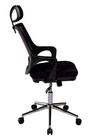 Ofisbazaar Buya Fileli Ofis Koltuğu | Ergonomik ve Modern Tasarım Siyah Fileli