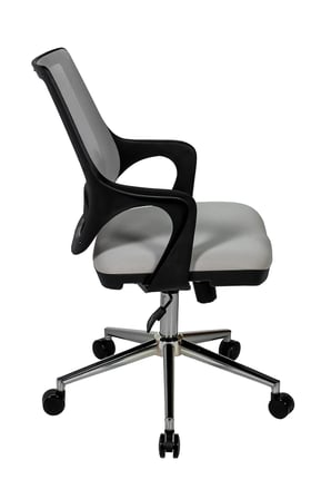 Ofisbazaar Buya Fileli Çalışma Koltuğu | Ergonomik Şef ve Toplantı Koltuğu Gri