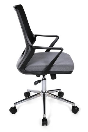 Ofisbazaar Alf Fileli Çalışma Koltuğu | Ergonomik Şef ve Toplantı Koltuğu Gri