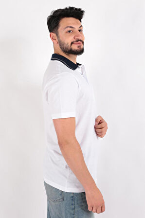 Diandor 2417003 Erkek Polo Yaka T-Shirt