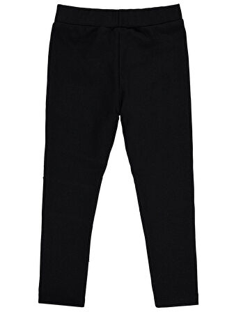 Civil girls Kız Çocuk Uzun Tayt 2-5 Yaş Siyah