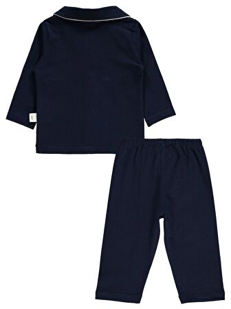 Civil Baby Erkek Bebek Pijama Takımı 6-18 Ay Lacivert