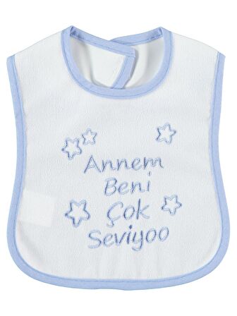 Civil Baby Bebek Mama Önlüğü Mavi