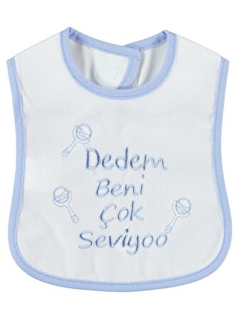 Civil Baby Bebek Mama Önlüğü Mavi