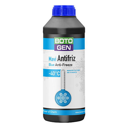 Botogen Antifriz Mavi -40 C 1,5 Litre