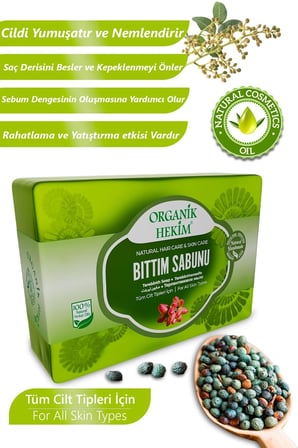 Bıttım Sabunu Doğal Saç Dökülmesi Kepek Sivilce Karşıtı , , Mantarlı Ciltlere 140 Gr