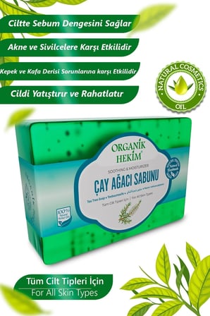 Çay Ağacı Yağı Sabunu